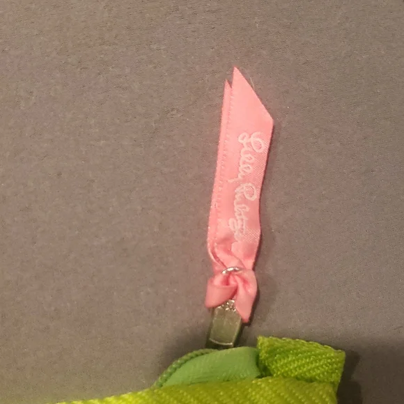 Lilly Pulitzer Petula limeade print laptop bag - Picture 2 of 5